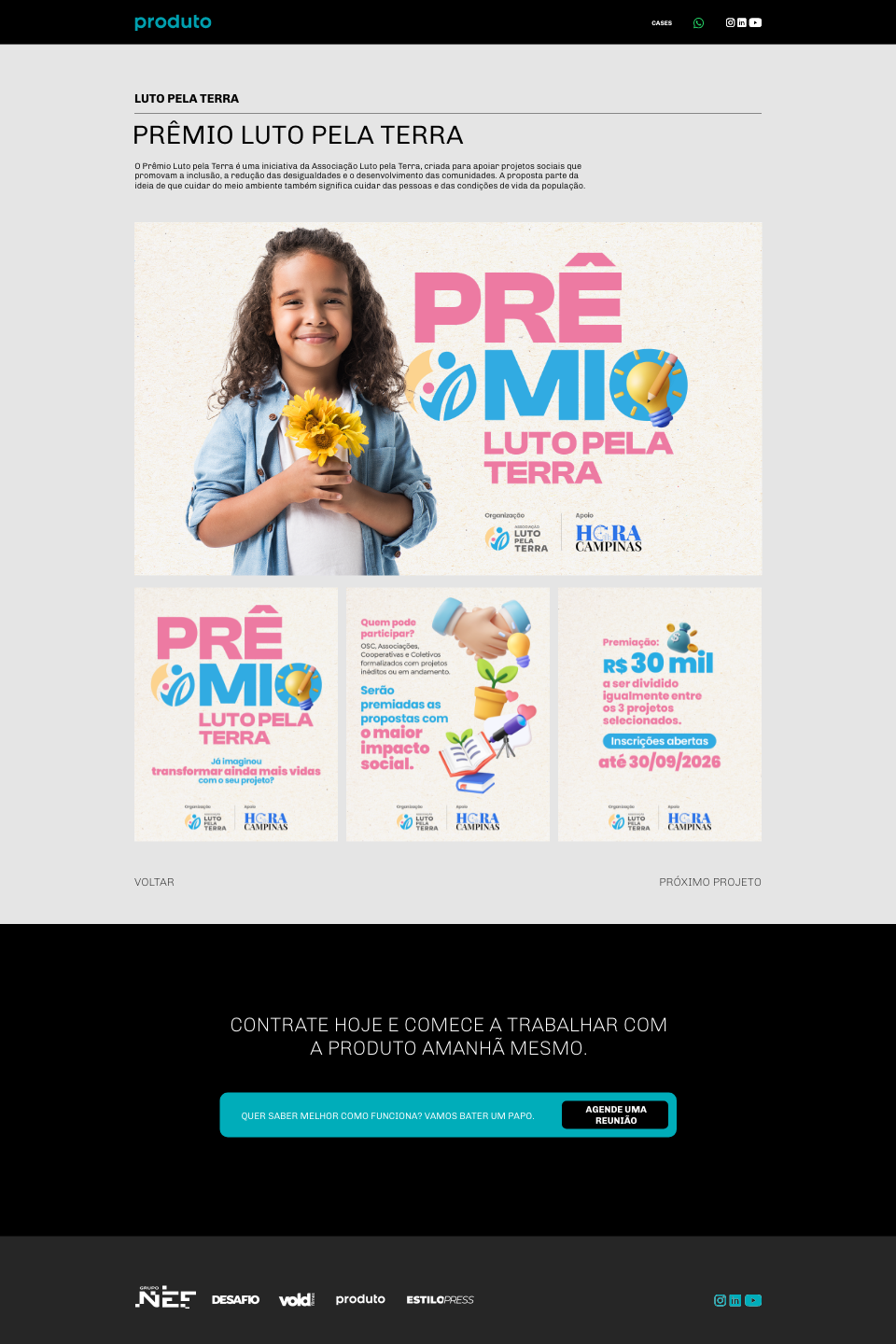 Tela original: Prêmio Luto pela Terra